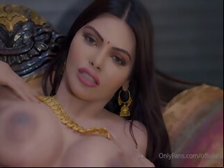 Indian big tits brunette pornstar